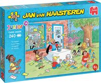 De Goochelaar - Jan van Haasteren Junior Puzzel 240 Stukjes - thumbnail