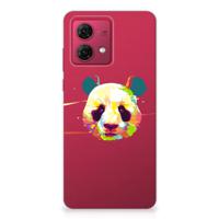 Motorola Moto G84 Telefoonhoesje met Naam Panda Color