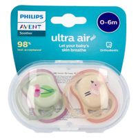 Philips Avent Fopspeen Air Mix Fruit +0m - thumbnail