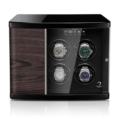Modalo Timeless MV4 Black Makassar Six Watchwinder