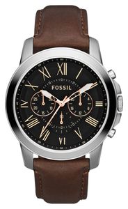 Fossil FS4813 Herenhorloge Grant Chronograaf