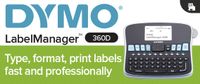 DYMO Labelmanager 360D Labelmaker Geschikt voor labels: D1 6 mm, 9 mm, 12 mm, 19 mm - thumbnail