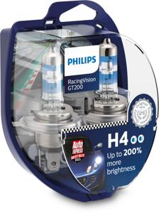 Philips Automotive 12342RGTS2 Halogeenlamp RacingVision H4 60/55 W 12 V