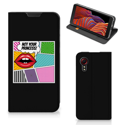 Samsung Galaxy Xcover 5 Hippe Standcase Popart Princess