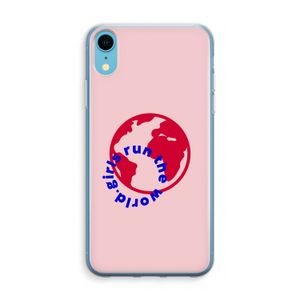 Run The World: iPhone XR Transparant Hoesje