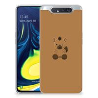 Samsung Galaxy A80 Telefoonhoesje met Naam Baby Hyena - thumbnail