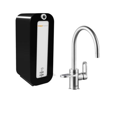 HotSpot Titanium Alessio kokend water kraan met Combi 8 liter boiler, RVS