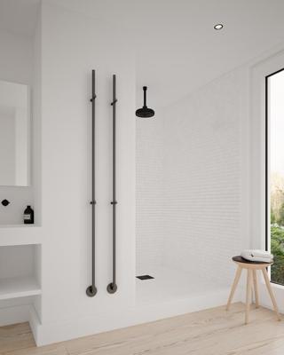 Jay, elektrische handdoekwarmer Soft Wit Jay, elektrische handdoekwarmer Soft Wit