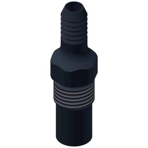 REED Electronics Schlauchtülle für Schlauch-ID 8mm Slangmondstuk 1 stuk(s)