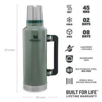 Stanley Stanley The Legendary Classic Bottle 1,90L Hammertone Green