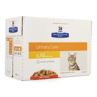 Hills Prescrip.diet Feline Cd Maaltijdzakje 12x85g