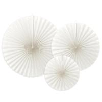 Paper Fans off-white (3st)