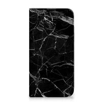 iPhone 13 Pro Max Standcase Marmer Zwart - Origineel Cadeau Vader