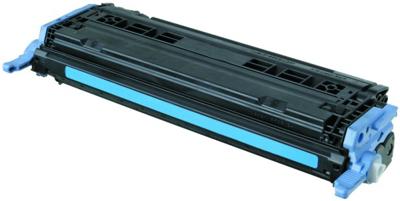 Remanufactured HP 124A (Q6001A) HC toner cyaan (eigen merk)