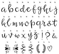 A Little Lovely Company lightbox letterset junior 6,5 cm
