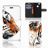 Hoesje Huawei Nova Watercolor Tiger