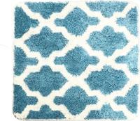 Bidetmat alhambra 60x60cm blauw
