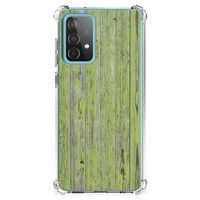 Samsung Galaxy A52 4G/5G Stevig Telefoonhoesje Green Wood