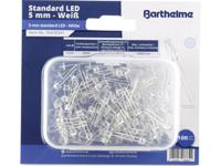 Barthelme LED-assortiment Koud-wit Rond 5 mm 14000 mcd 35 ° 20 mA 3 V