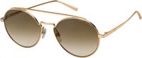 Marc Jacobs zonnebril piloot cat. 2 dames goud/bruin (456/S)