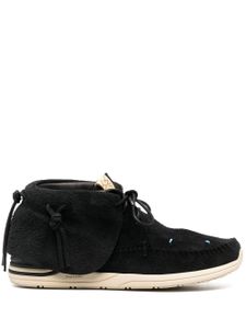 visvim baskets Lhamo Folk en daim - Noir