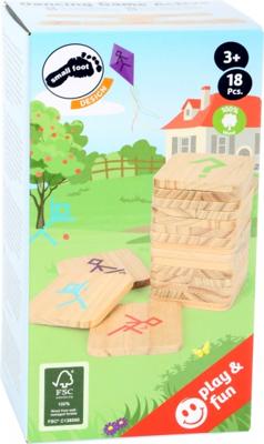 Small Foot dansspel Active hout 18 delig Small Foot dansspel Active hout 18 delig