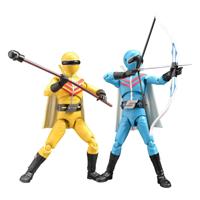 Himitsu Sentai Gorenger Hero Action Figures Aorenger & Kirenger 17 cm