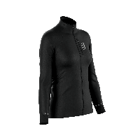 Compressport Hurricane windproof jkt dames - ZWART - Dames - thumbnail