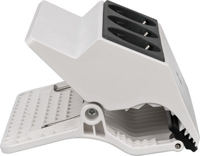 Brennenstuhl 1150070 power uitbreiding 3 m 3 AC-uitgang(en) Binnen Antraciet, Wit