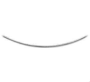 TFT Zilveren Ketting Omega Rond 2,25 mm x 45 cm