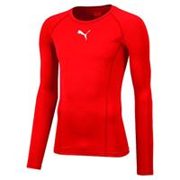 PUMA Herren Shirt LIGA Baselayer Tee LS Jr, Puma Red, 128, 655921 01