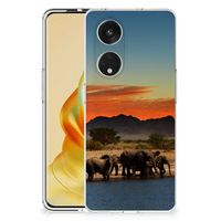 OPPO Reno8 T 5G TPU Hoesje Olifanten