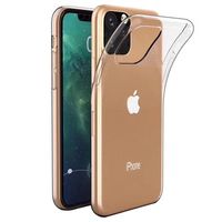 Antislip iPhone 11 Pro Max TPU Hoesje - Doorzichtig