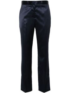 Paul Smith pantalon de costume à taille mi-haute - Bleu