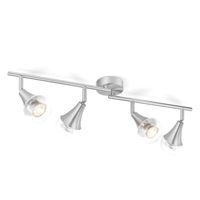 Light depot - LED opbouwspot Vaya 4L - 67,5 cm - mat staal - Outlet