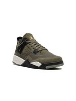 Jordan Kids baskets Air Jordan 4 Retro SE Craft 'Olive' - Vert