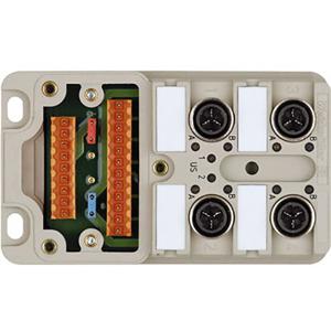 Weidmüller SAI-4-MMS 5P M12 1:1 UT 1897681000 Passieve sensor/actorbox M12-verdeler met kunstof schroefdraad 2 stuk(s)