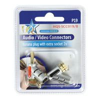 HQ S-SCC019/B kabel-connector Banana - thumbnail