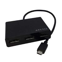 Accell U227B-001B USB-C naar HDMI multimonitoradapter