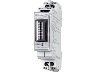 Finder 7E.13.8.230.0010 kWh-meter 1-fase Mechanisch 32 A Conform MID: Ja 1 stuk(s)