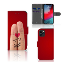 Apple iPhone 11 Pro Wallet Case met Pasjes Liefde - Origineel Romantisch Cadeau - thumbnail