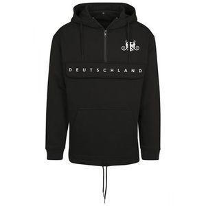 FC Eleven - Deutschland Anorak Hoodie - Zwart