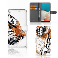 Hoesje Samsung Galaxy A53 Watercolor Tiger - thumbnail