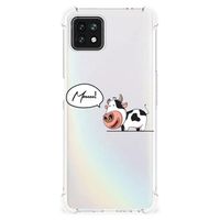 OPPO A53 5G | A73 5G Stevig Bumper Hoesje Cow