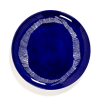 SERAX - Feast by Ottolenghi - Bord L 26x26cm Lapis Lazuli Swirl-S - thumbnail