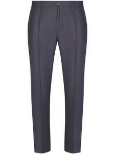 Dolce & Gabbana pantalon de costume en lin - Bleu