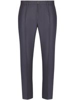 Dolce & Gabbana pantalon de costume en lin - Bleu