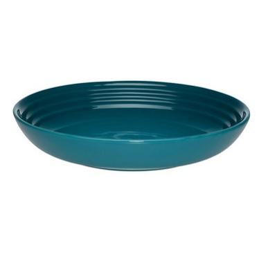 LE CREUSET - Aardewerk - Diep bord 22cm Deep Teal