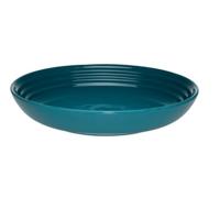 LE CREUSET - Aardewerk - Diep bord 22cm Deep Teal