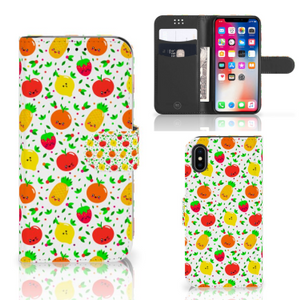 Apple iPhone X | Xs Book Cover Fruits